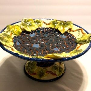 Mosaic style pedestal